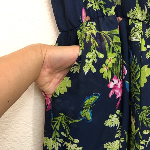 Foreign Exchange Jumpsuit Wide Leg Sleeveless NWT - Picture 5 of 11